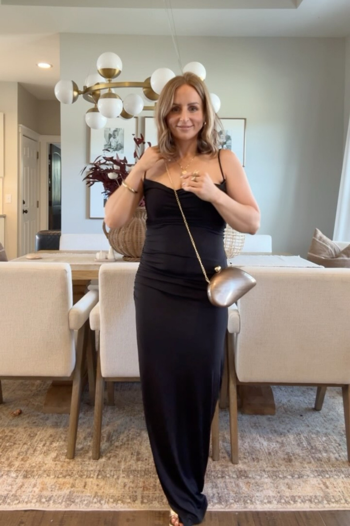 Which dress do you think I went with?! inspo for your next event, also super cute biz casual looks too! Going through outfits for #LTKCon! #revolveme #superdown #nbd