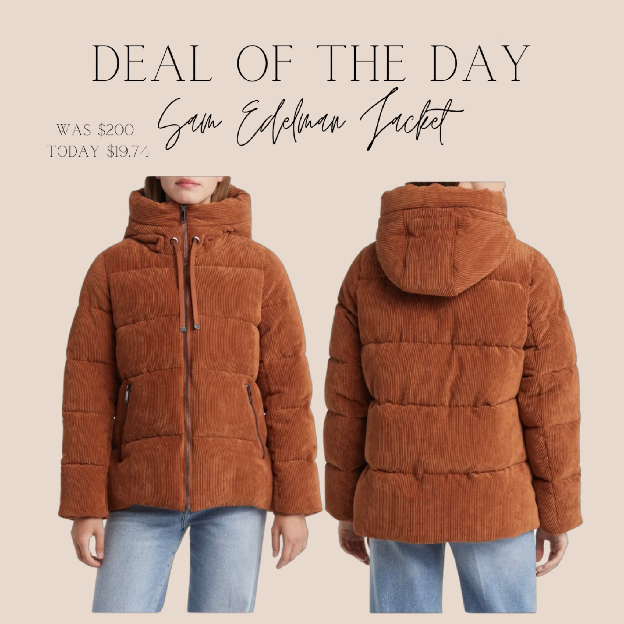 Deal of the day // Sam Edelman // coat // 

#LTKfindsunder50 #LTKSeasonal #LTKsalealert