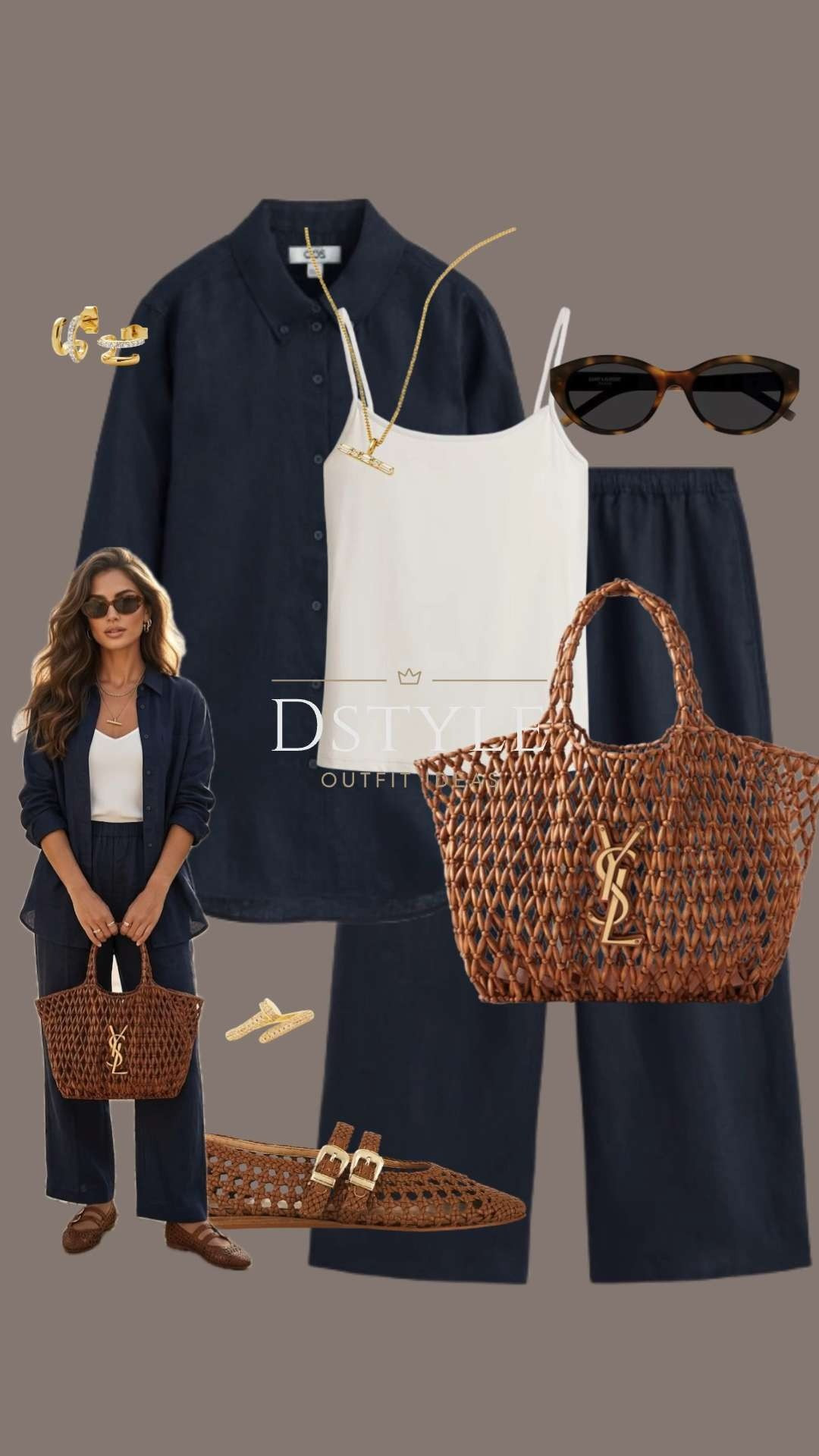 If you want to look polished but feel like you’re in pajamas, this navy linen set is your new best friend. It’s chic, breathable, and gives that effortless "Hamptons weekend" energy. 🌊

I’ve paired it with rich cognac accessories—the woven bag and matching Mary Janes add so much texture! It’s the perfect look for a travel day or a seaside lunch. 

 

#LTKootd #LTKOver40