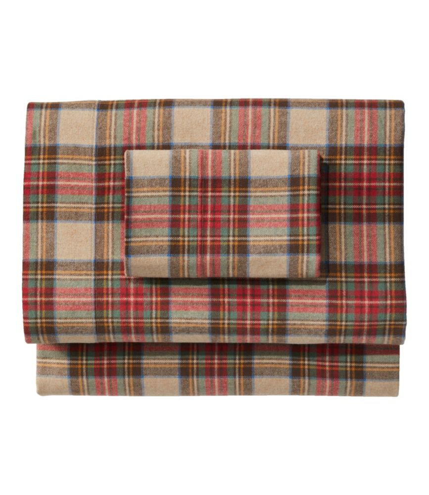Heritage Chamois Flannel Sheet Collection, Plaid | L.L. Bean