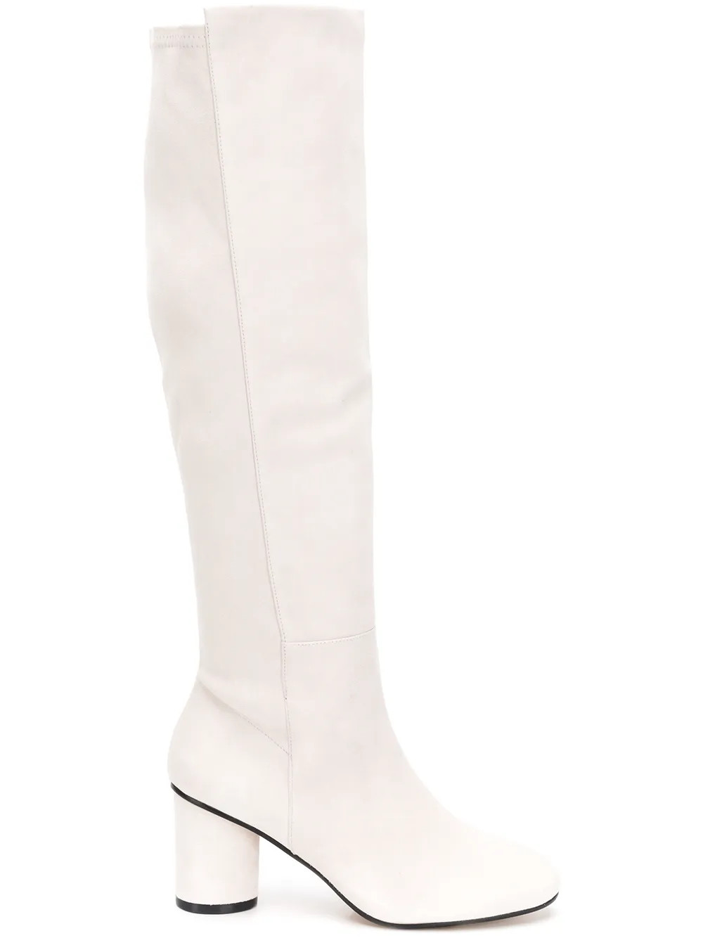 Stuart Weitzman Eloise 75 boots - Neutrals | FarFetch US