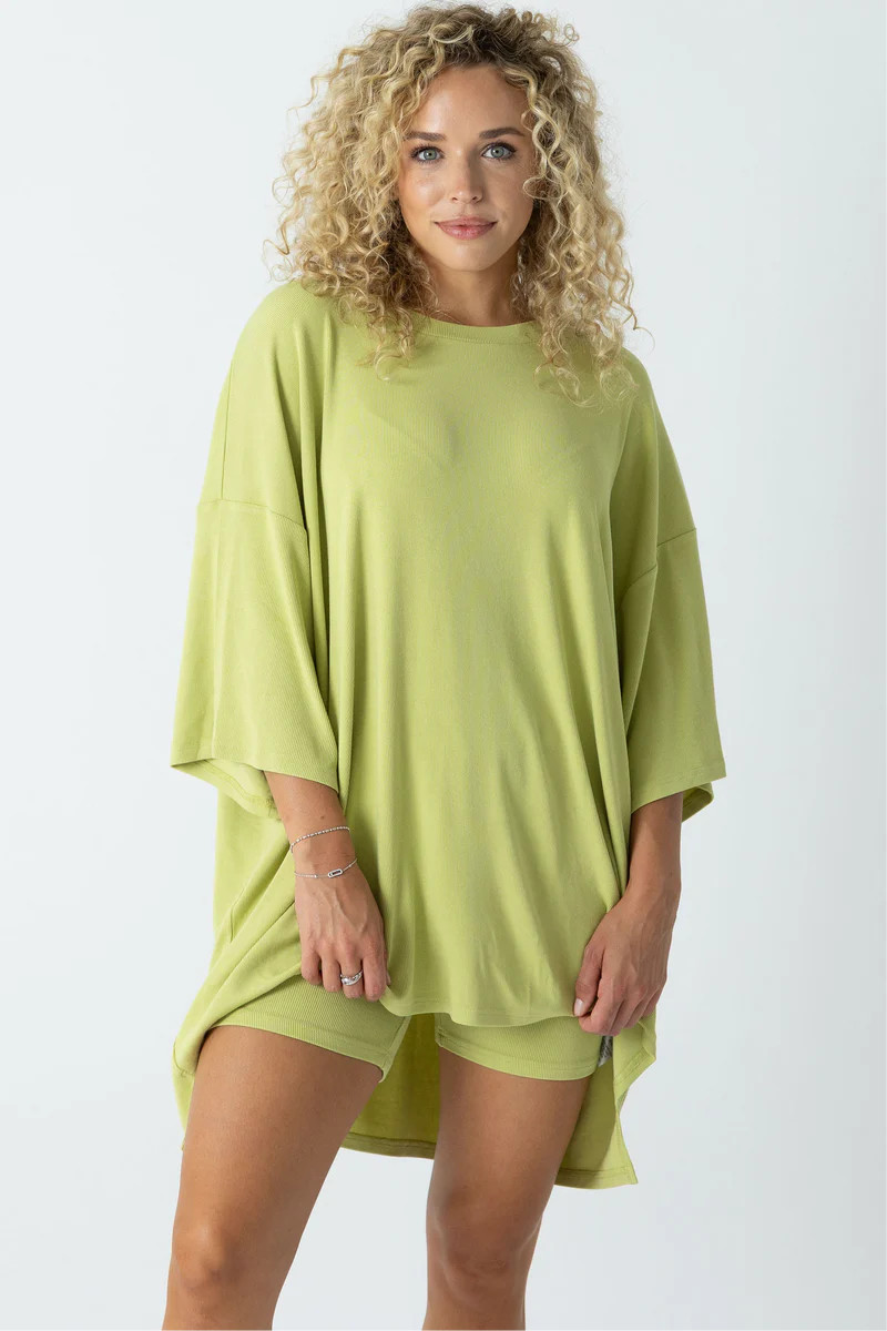 All Weekend Long Set Lime | The Foxy Kind