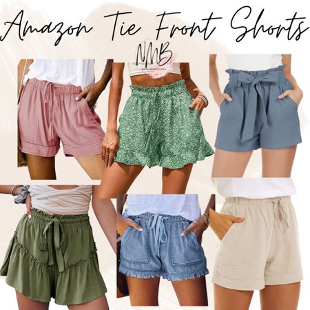 Amazon shorts
Amazon 
Tie front shorts 
Cute spring shorts 
Vacay shorts 
Cute shorts 
Comfy shorts

#LTKFind #LTKunder50 #LTKSeasonal