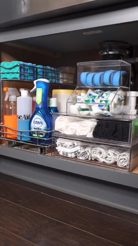 Home organization favorite are these Amazon kitchen under sink organizers

#LTKVideo #LTKMostLoved #LTKhome