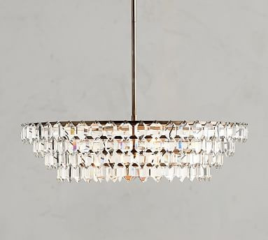 Alma Crystal Chandelier | Pottery Barn (US)