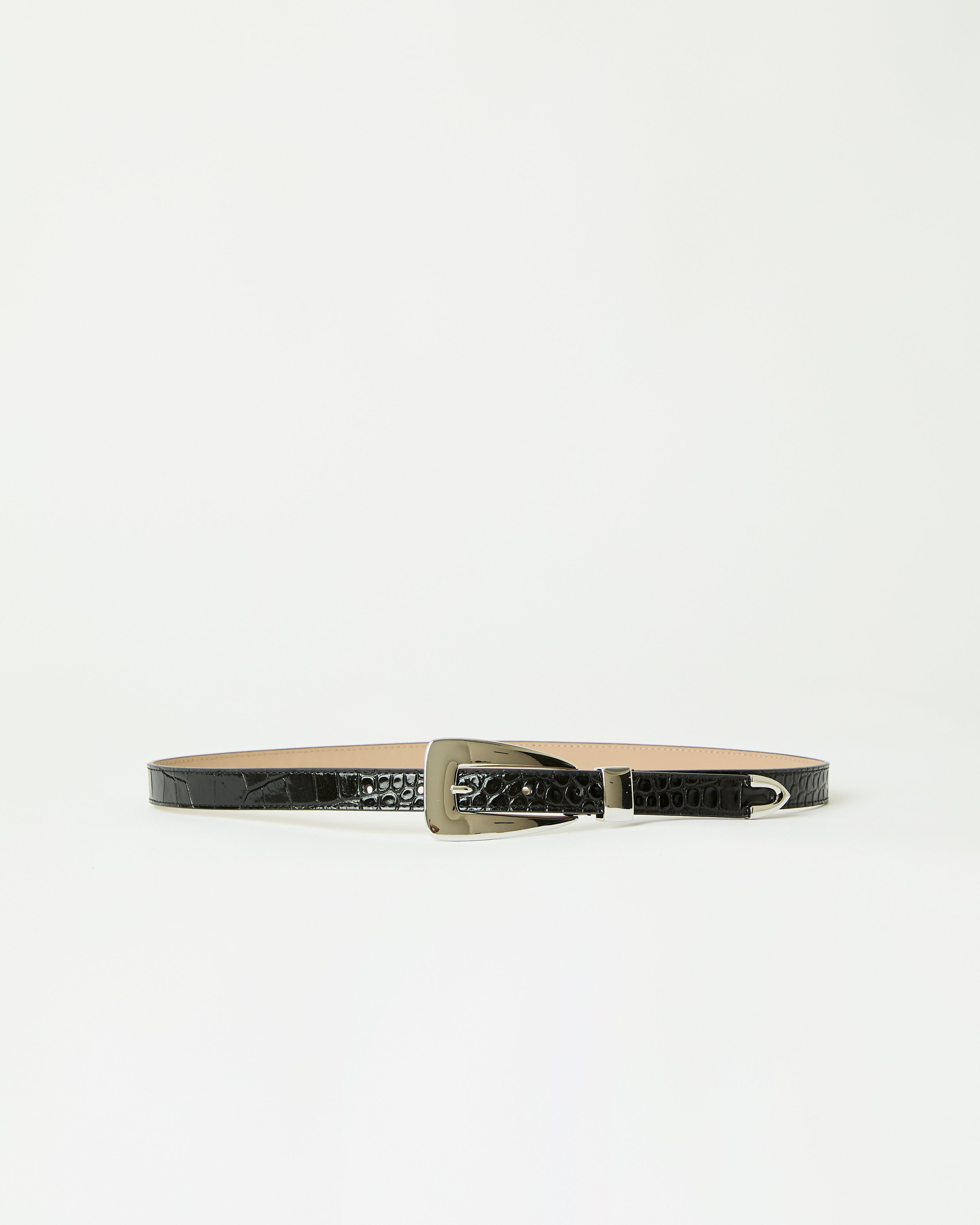 BRIAR CROCO LEATHER BELT | B-Low The Belt