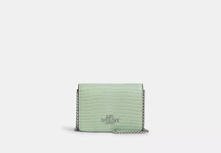Mini Wallet On A Chain | Coach Outlet US