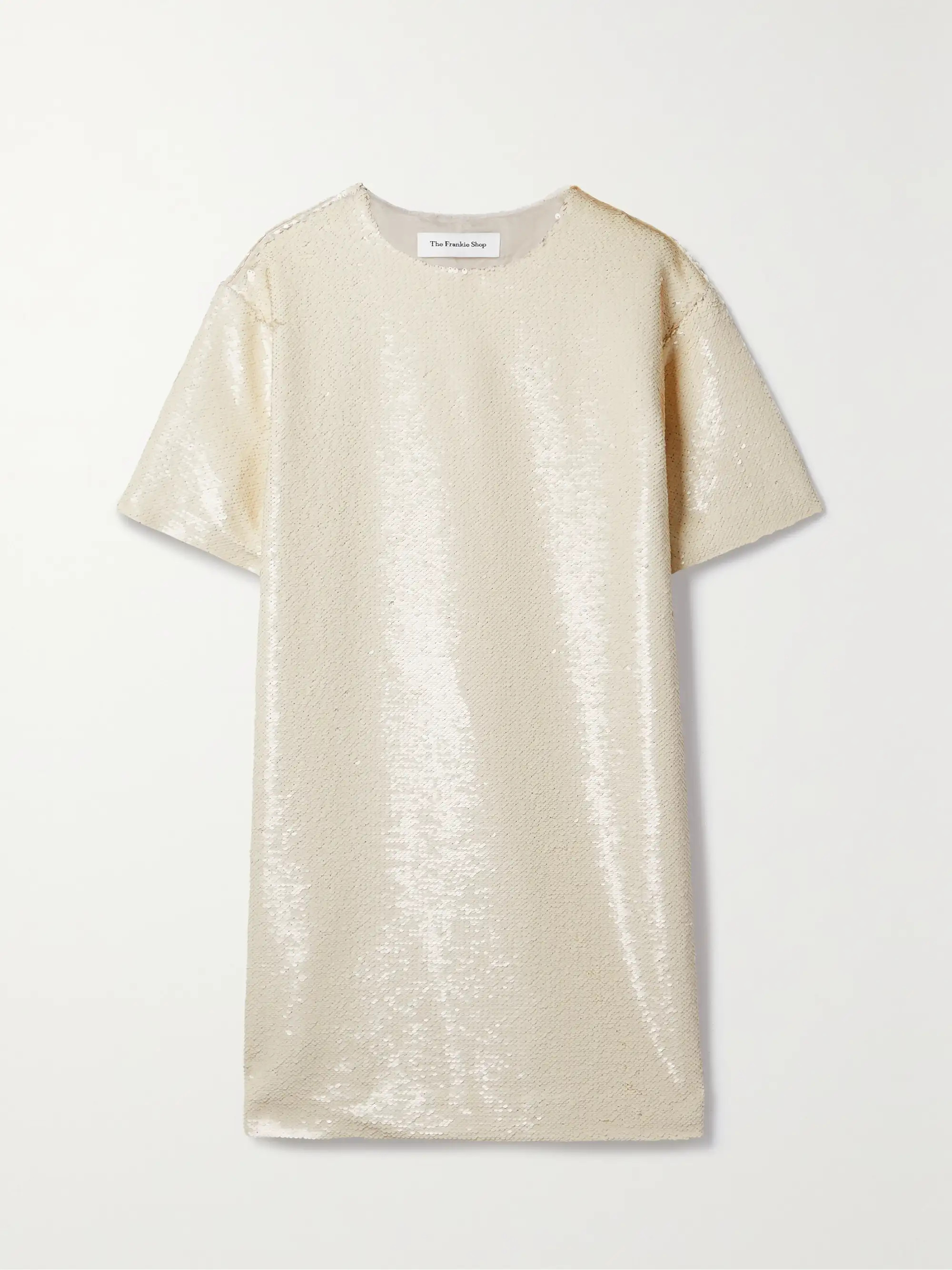 Riley sequined tulle mini dress | NET-A-PORTER (US)