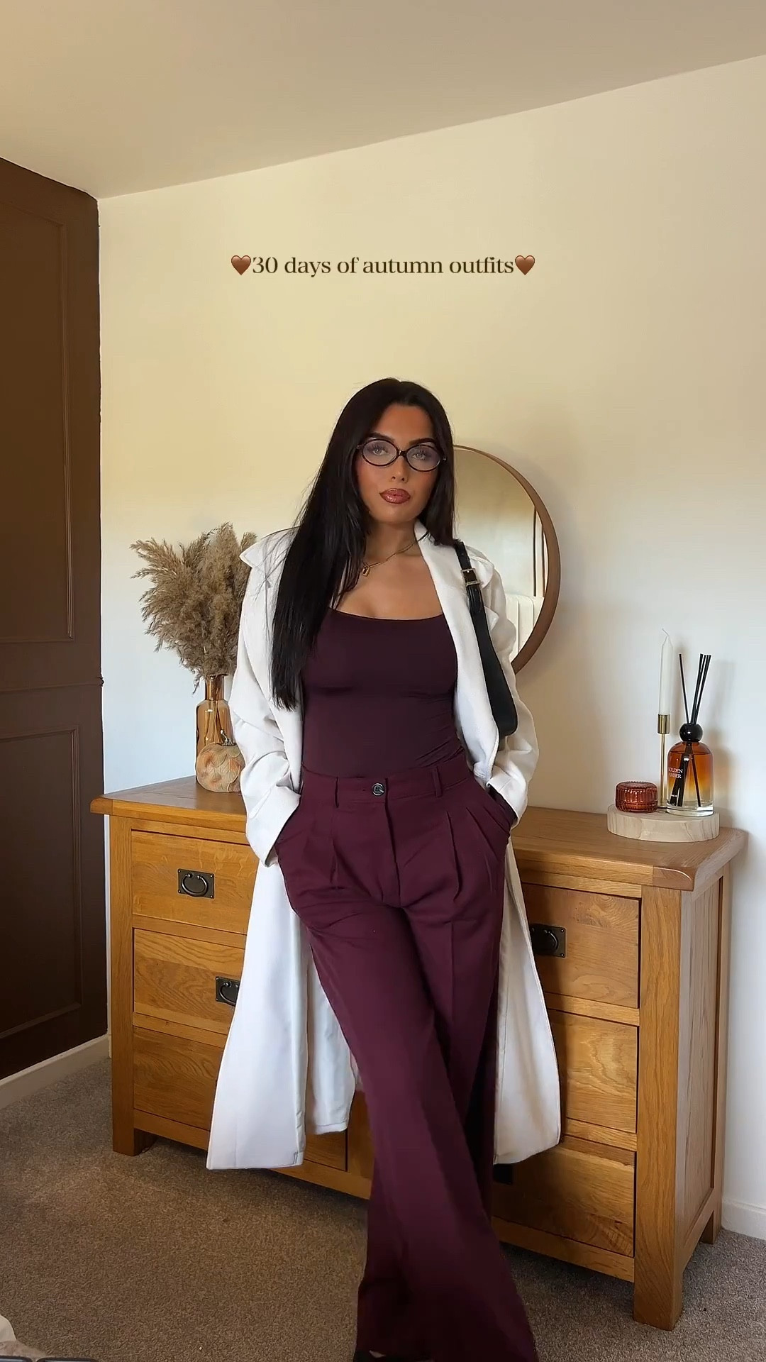 Day 29🤎 
burgundy outfit ✨

#LTKFashionMonth #LTKeurope #LTKautumn