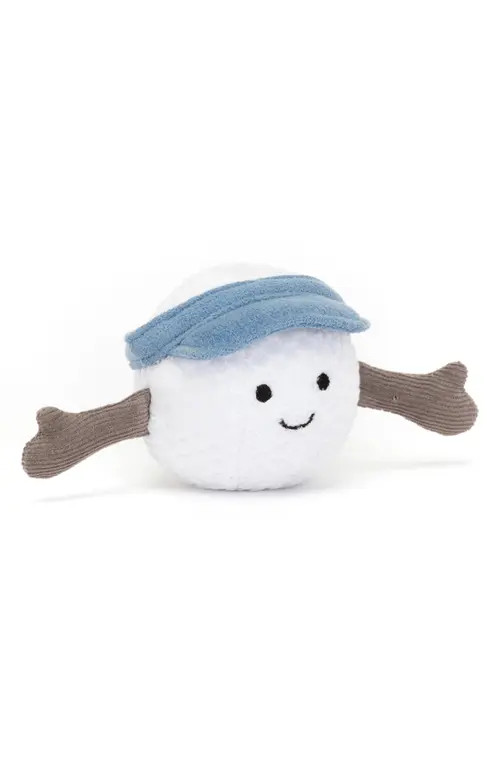 Jellycat Amuseable Golf Ball Plush Toy in White at Nordstrom | Nordstrom