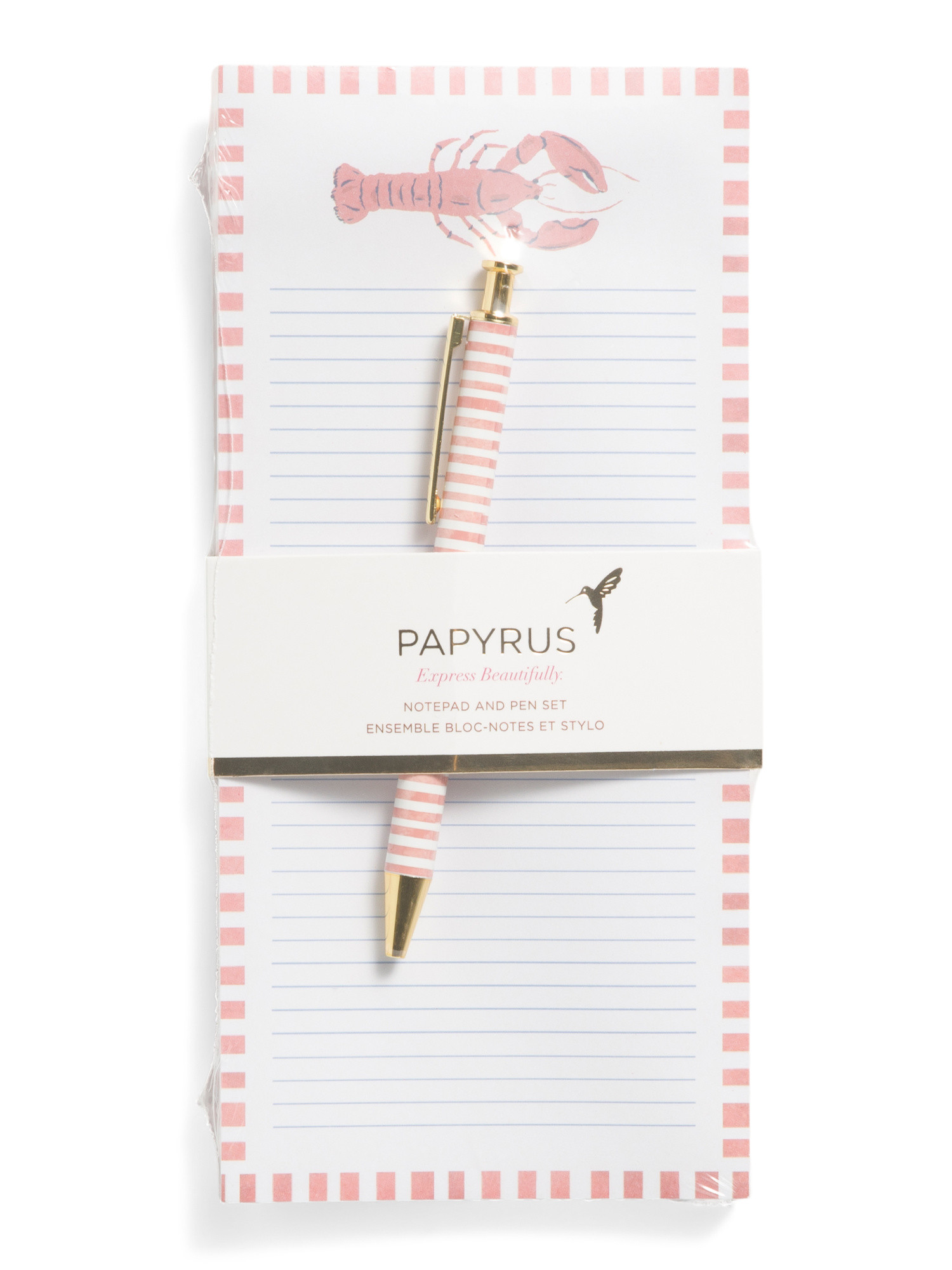 4x9 Lobster Listpad With Pen | Office & Storage | Marshalls | Marshalls