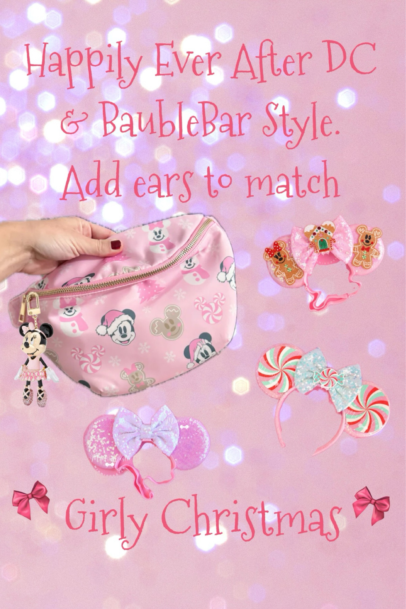 Girly Disney Christmas. Disney adult . Shop small business 

#LTKSeasonal #LTKHoliday #LTKGiftGuide