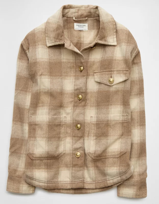 AE Plaid Shacket | American Eagle Outfitters (US & CA)