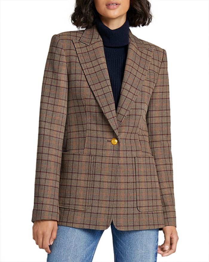 A.L.C.
            
    
                
                    Hicks One Button Jacket
           ... | Bloomingdale's (US)