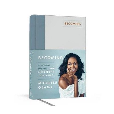 Becoming: A Guided Journal for Discovering Your Voice by Michelle Obama (Hardcover) | Target