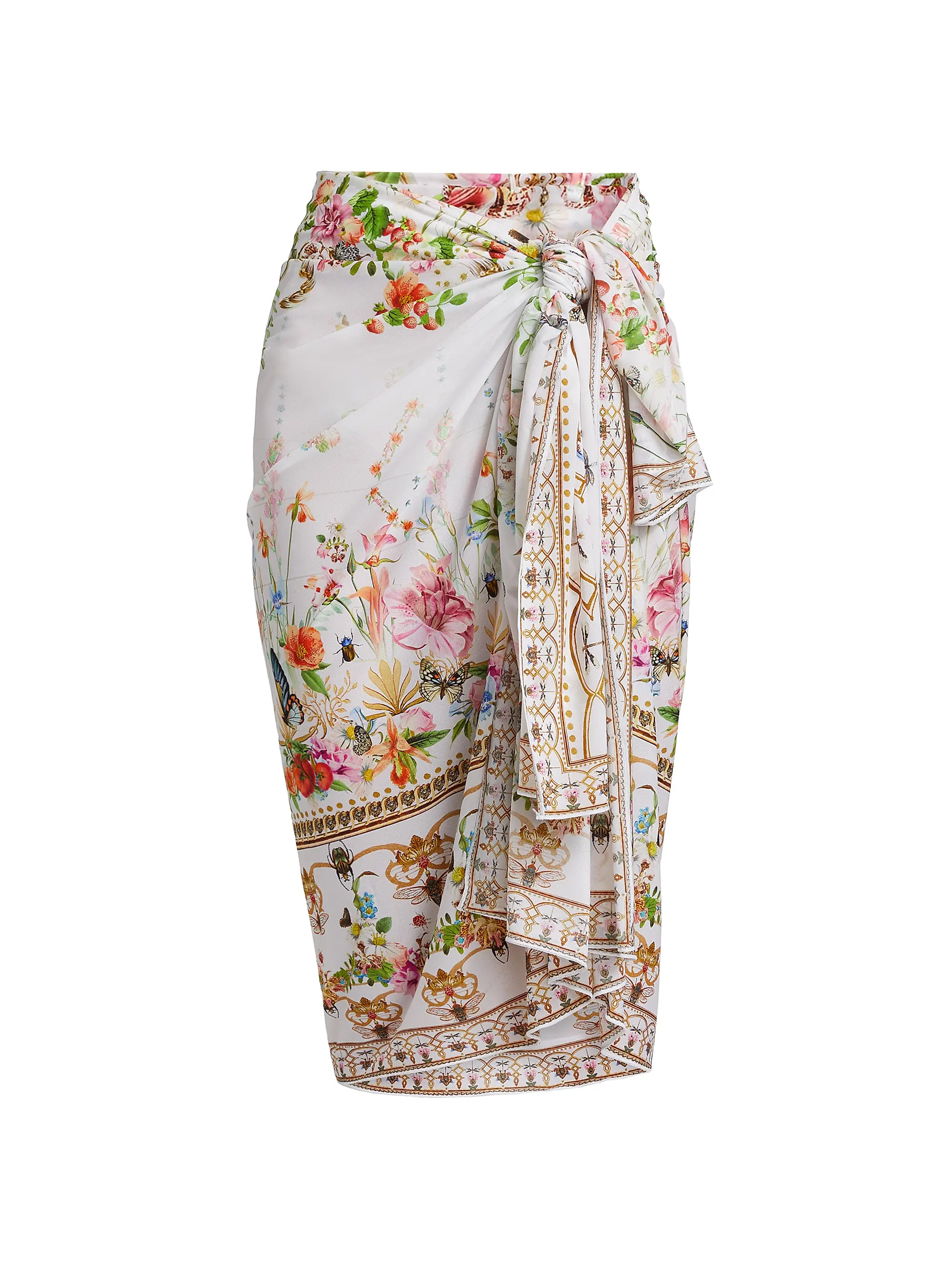 Long Rose Garden Runaways Sarong | Saks Fifth Avenue
