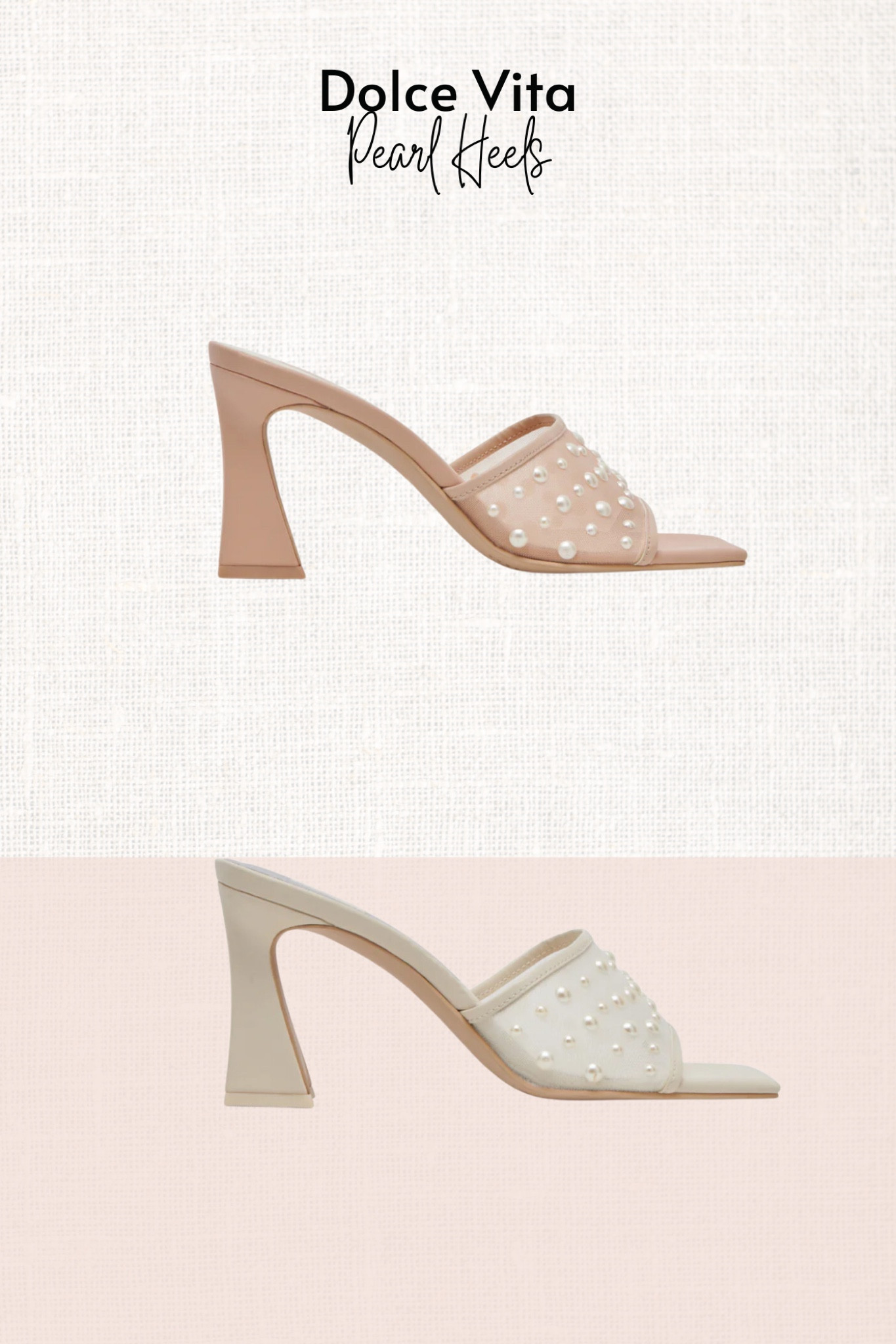 Dolce vita, pearls, heels, slides, mules, neutral, best sellers 

#LTKshoecrush #LTKSeasonal #LTKstyletip