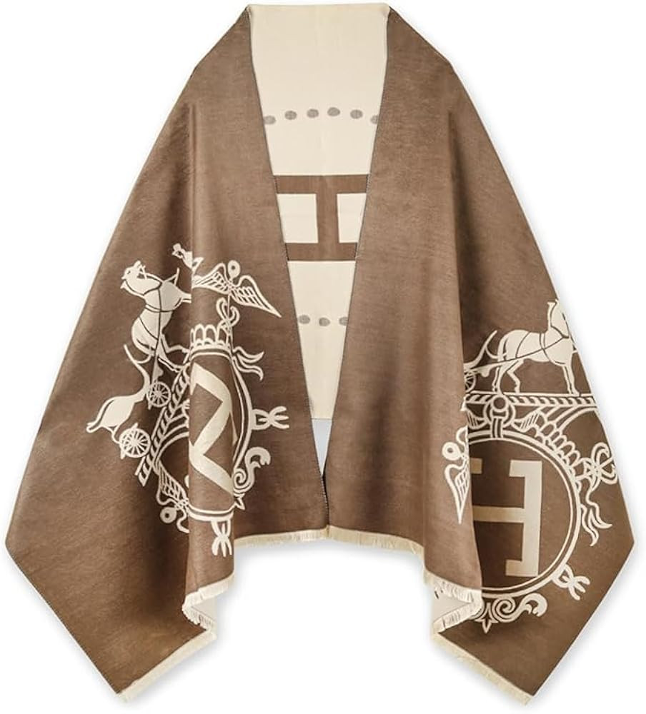 EXTREE Scarfs for Women Pashmina Silky Shawl Wrap for Evening Dressing Blanket Open Front Poncho ... | Amazon (US)