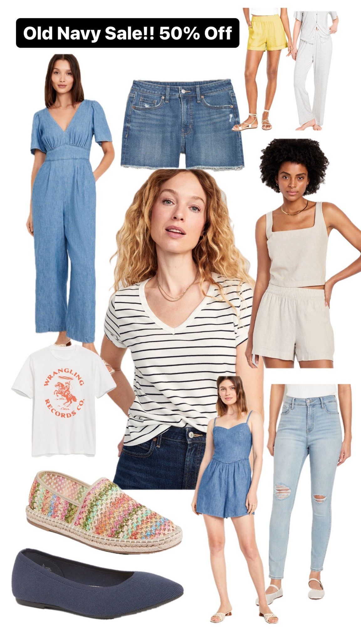 Old Navy is having a huge sale through the weekend! Save 50% off of basically everything! Stuff is selling out fast! I’m definitely stocking up!

#LTKStyleTip #LTKSeasonal #LTKFindsUnder50