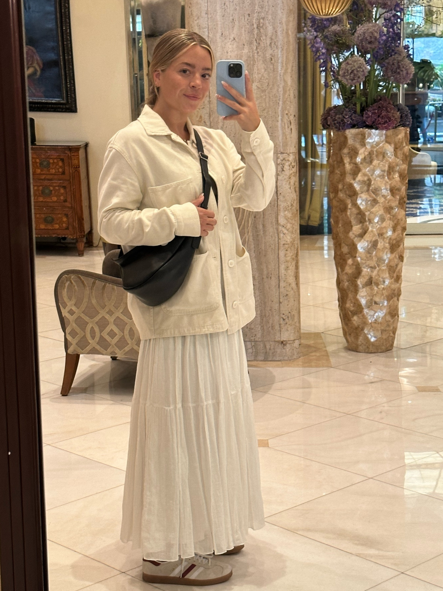 In Germany and it is HUMID and sprinkling ever so often. So what do you wear?? Take a look at these for the perfect outfit for traveling in humid/semi rainy weather. My skirt is Vintage Saint Laurent from ReSee. 

#LTKeurope #LTKstyletip #LTKshoecrush