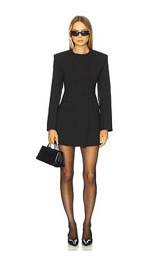 GIUSEPPE DI MORABITO Blazer Dress in Black from Revolve.com | Revolve Clothing (Global)