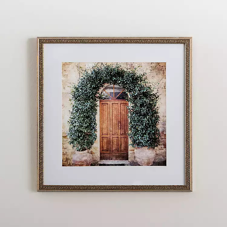 Ivy Door Framed Art Print | Kirkland's Home