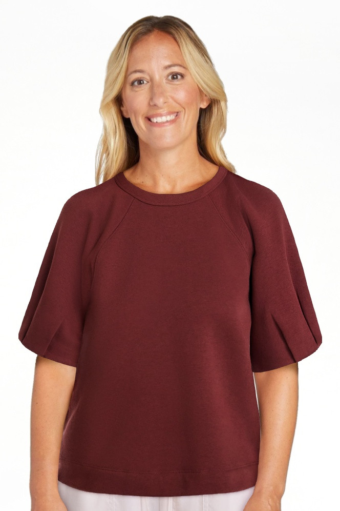 Scenario Women's Fleece Top with Lantern Sleeves, Size XS-XXXL | Walmart (US)