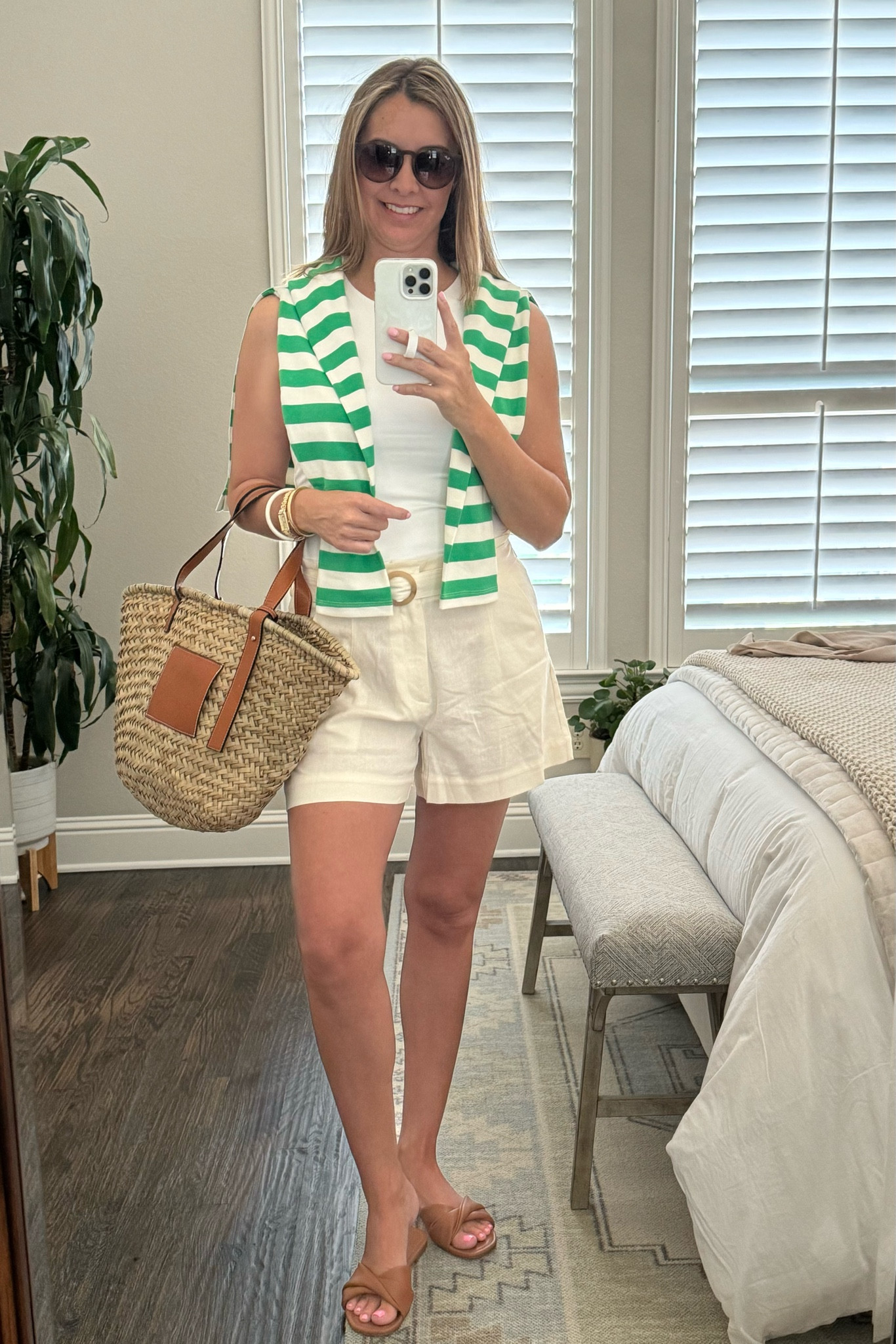 OOTD. These linen shorts are perfection! Entire look on sale today! 

summer sales | OOTD | casual outfit | golf look | pickleball outfit | put together look | staple pieces | linen shorts | summer outfit

#LTKSummerSales #LTKSeasonal #LTKFindsUnder50