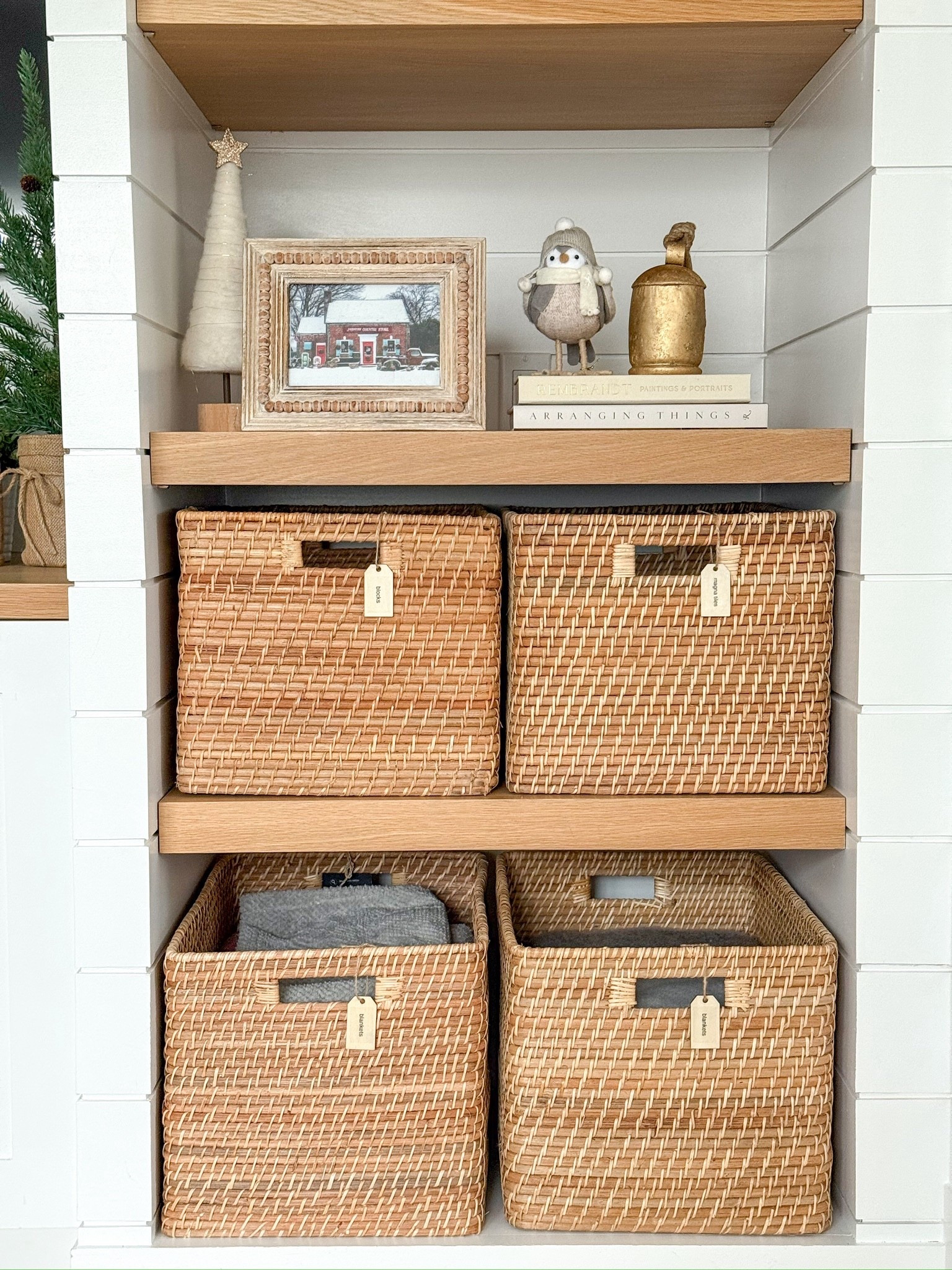 Already a big fan of the container store and these baskets are sturdy, beautiful, and multifunctional! A triple win! 

#LTKSeasonal #LTKHome #LTKHoliday