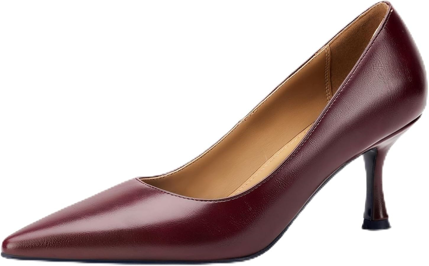 Women's Closed Toe High Heels Dress Pointed Toe Wedding Classic Pumps Daily Shallow Mouth Shoes S... | Amazon (US)