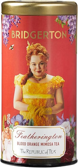 The Republic of Tea - Bridgerton Featherington, Blood Orange Mimosa Tea, 36 Tea Bags | Amazon (US)