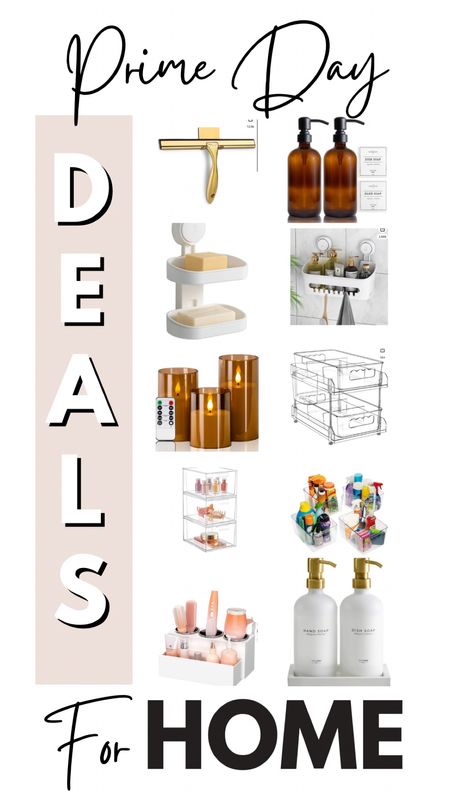 Home finds from Prime Day for organization. All under $50, most under $100! Most of these products I have + use in my own home! 



#LTKxPrimeDay #LTKsalealert #LTKunder50