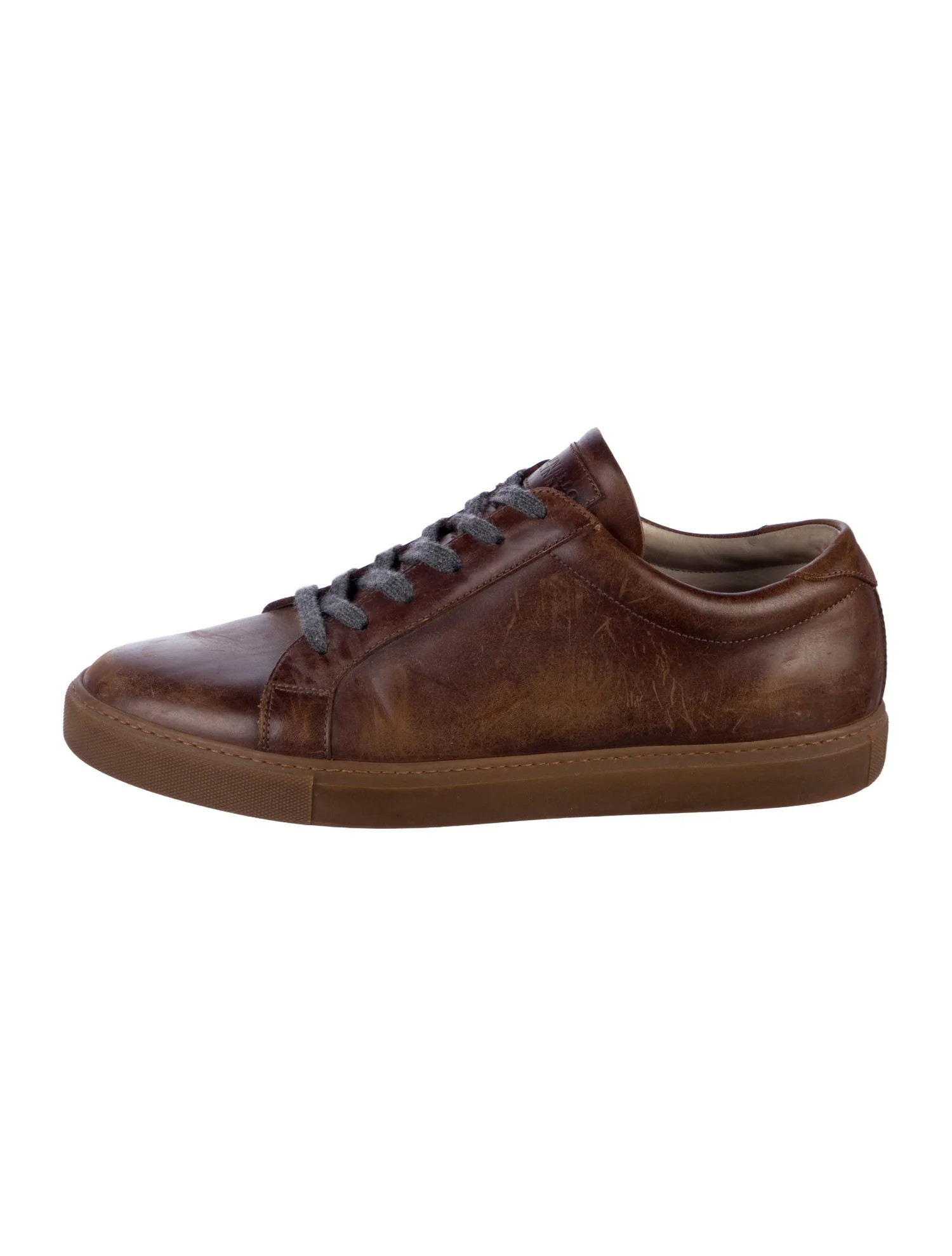 Leather Sneakers | The RealReal