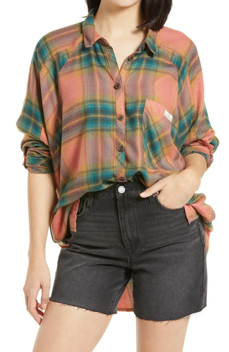 BDG Urban Outfitters Plaid Button-Up Shirt | Nordstrom | Nordstrom