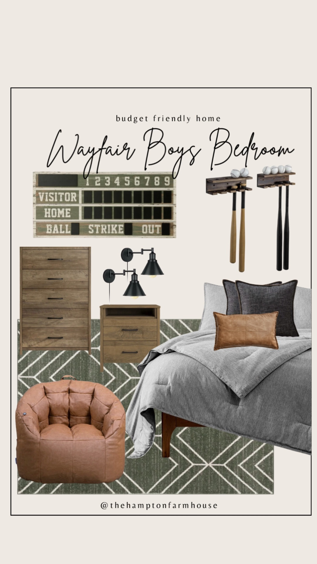 Baseball boys bedroom with affordable finds. 

Kids room | boys room | teen bedroom | baseball | kids bedroom

#LTKKids #LTKStyleTip #LTKHome