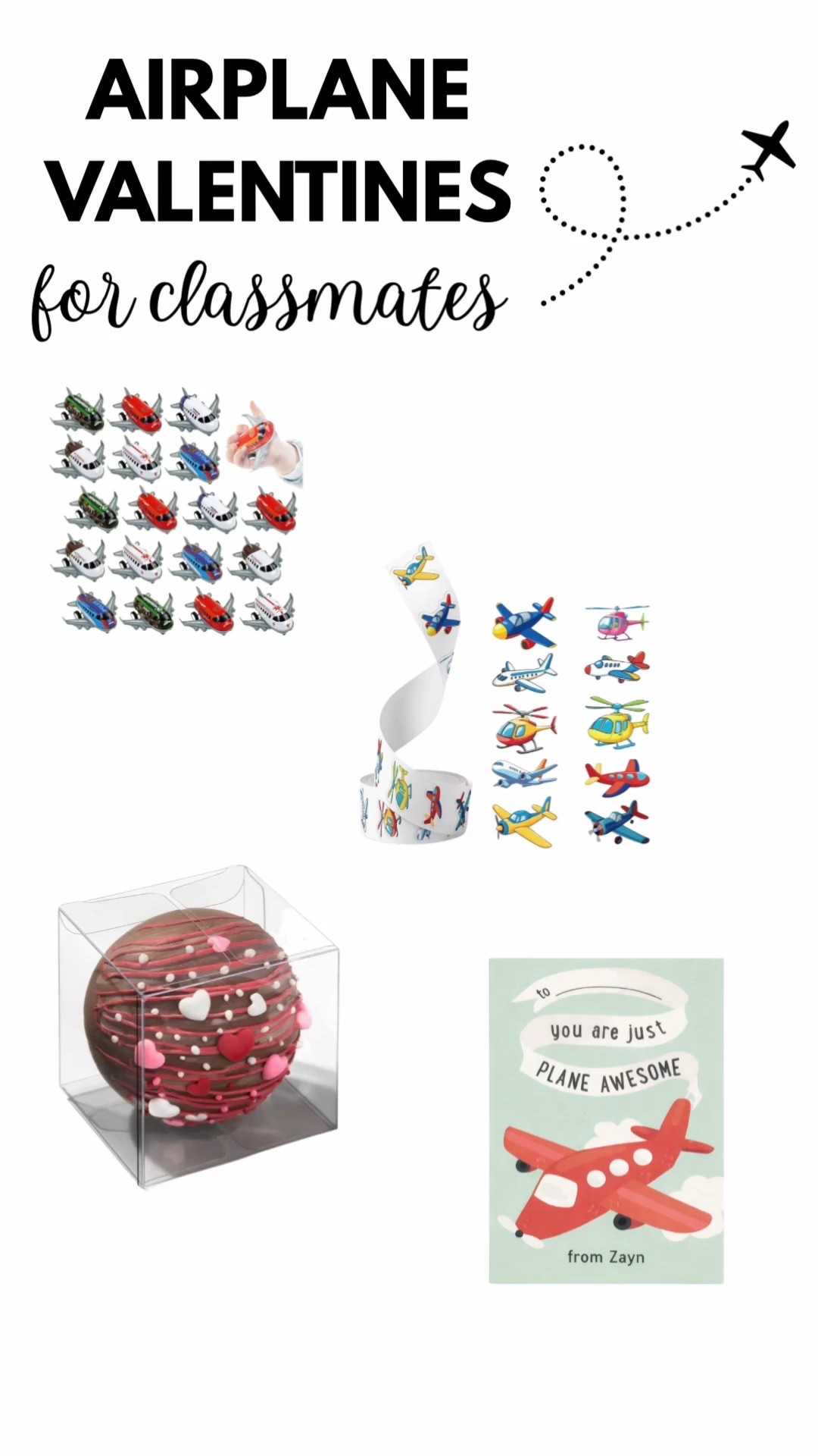AIRPLANE THEME VALENTINES FOR SCHOOL! YOU CAN EVEN USE THESE AS A BIRTHDAY PARTY OR BABY SHOWER RETURN GIFTS!

#LTKValentine #LTKmomlife #LTKKids