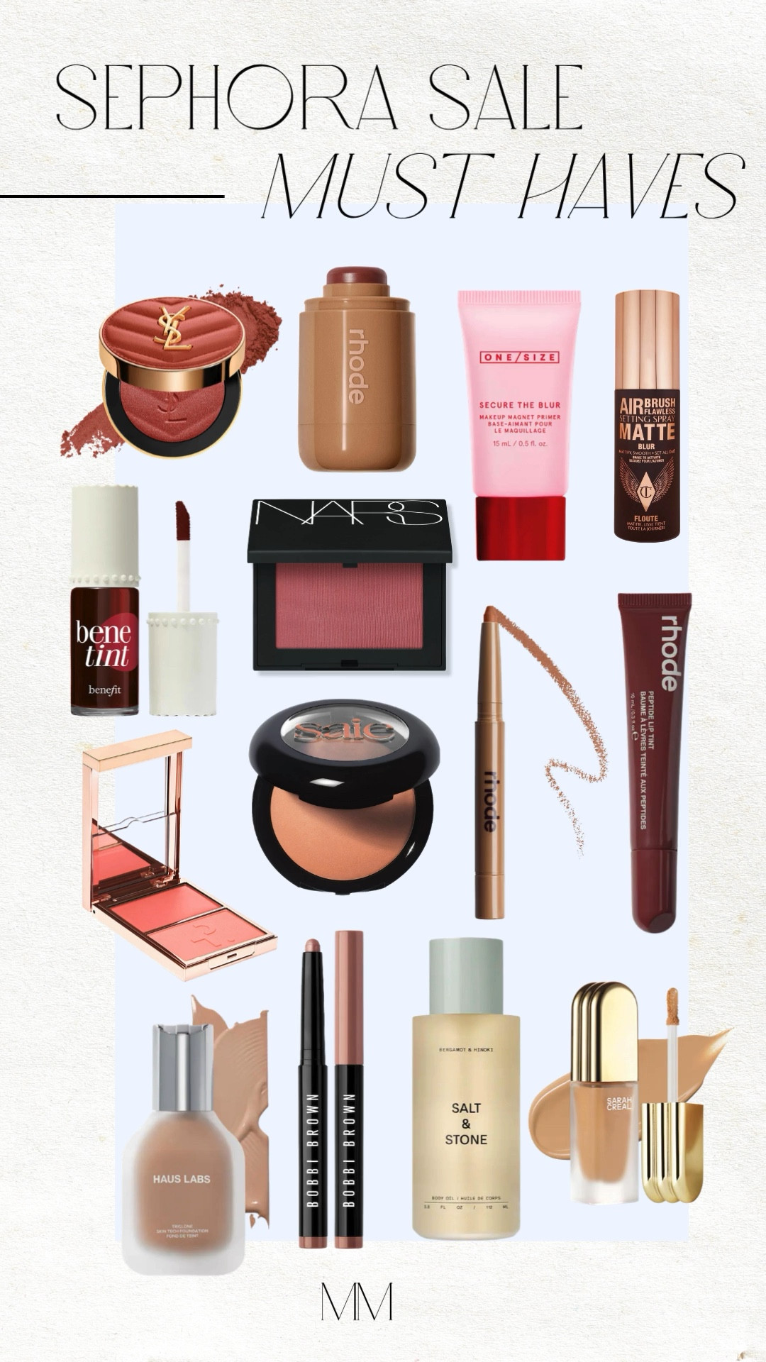 Sephora Sale must haves you actually need. Stock up on viral beauty favorites, everyday staples, and makeup that gives that effortless glow. From blush and bronzer to primers, lip tints, and skin perfecting base products, this is your sign to refresh your routine while everything is on sale.

Shop my top Sephora picks and everyday makeup essentials all in one place.

[sephora sale must haves, sephora sale picks, viral beauty products, everyday makeup routine, clean girl makeup, makeup essentials, best sephora products, beauty favorites, makeup for glowing skin, sephora recommendations]

#LTKOver40