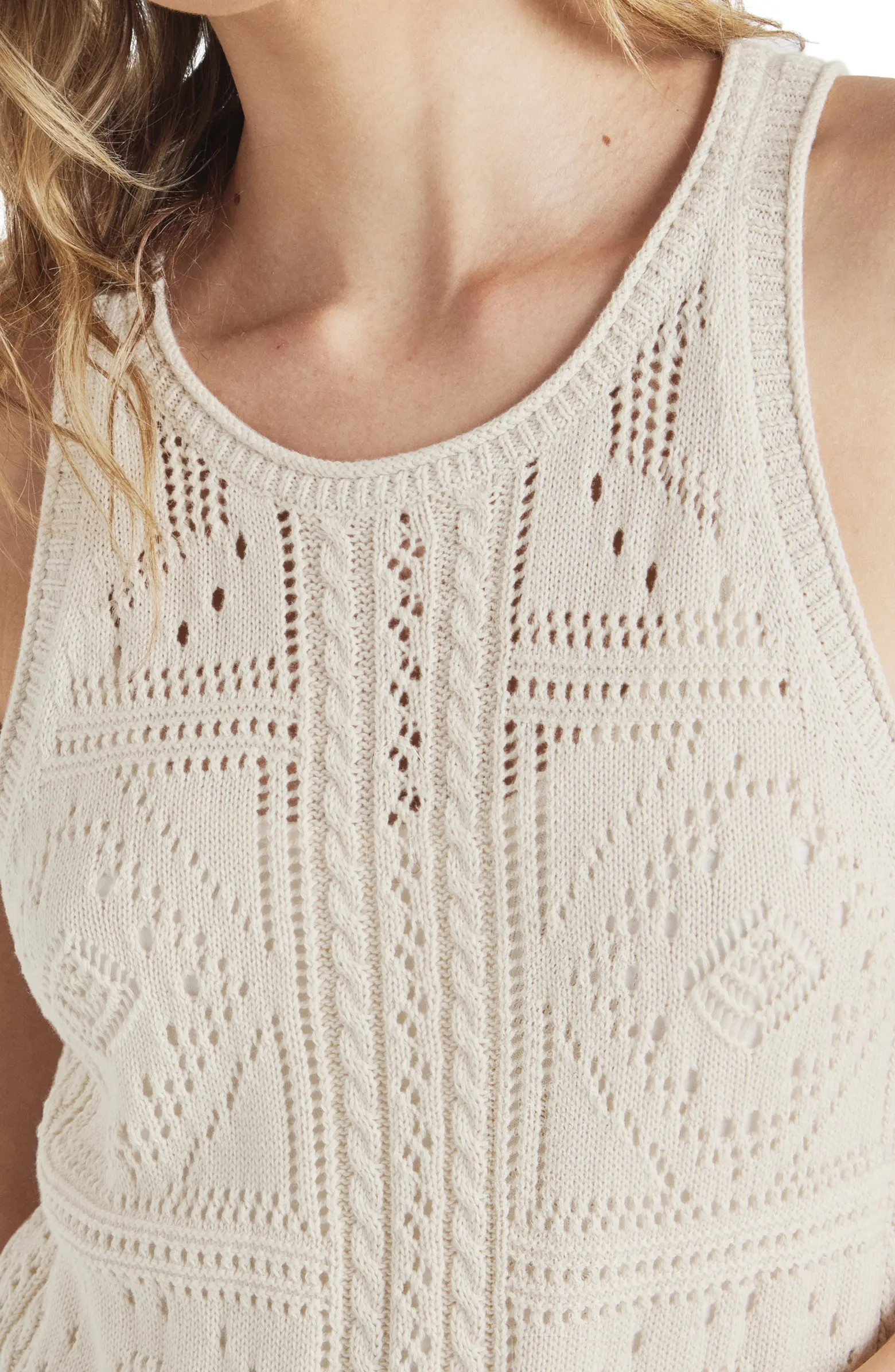 Splendid Kimi Open Stitch Tank Sweater Dress | Nordstrom | Nordstrom