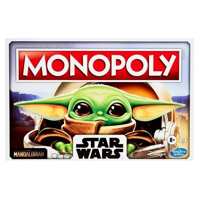Monopoly: Star Wars The Child Edition Board Game for Kids and Families | Walmart (US)