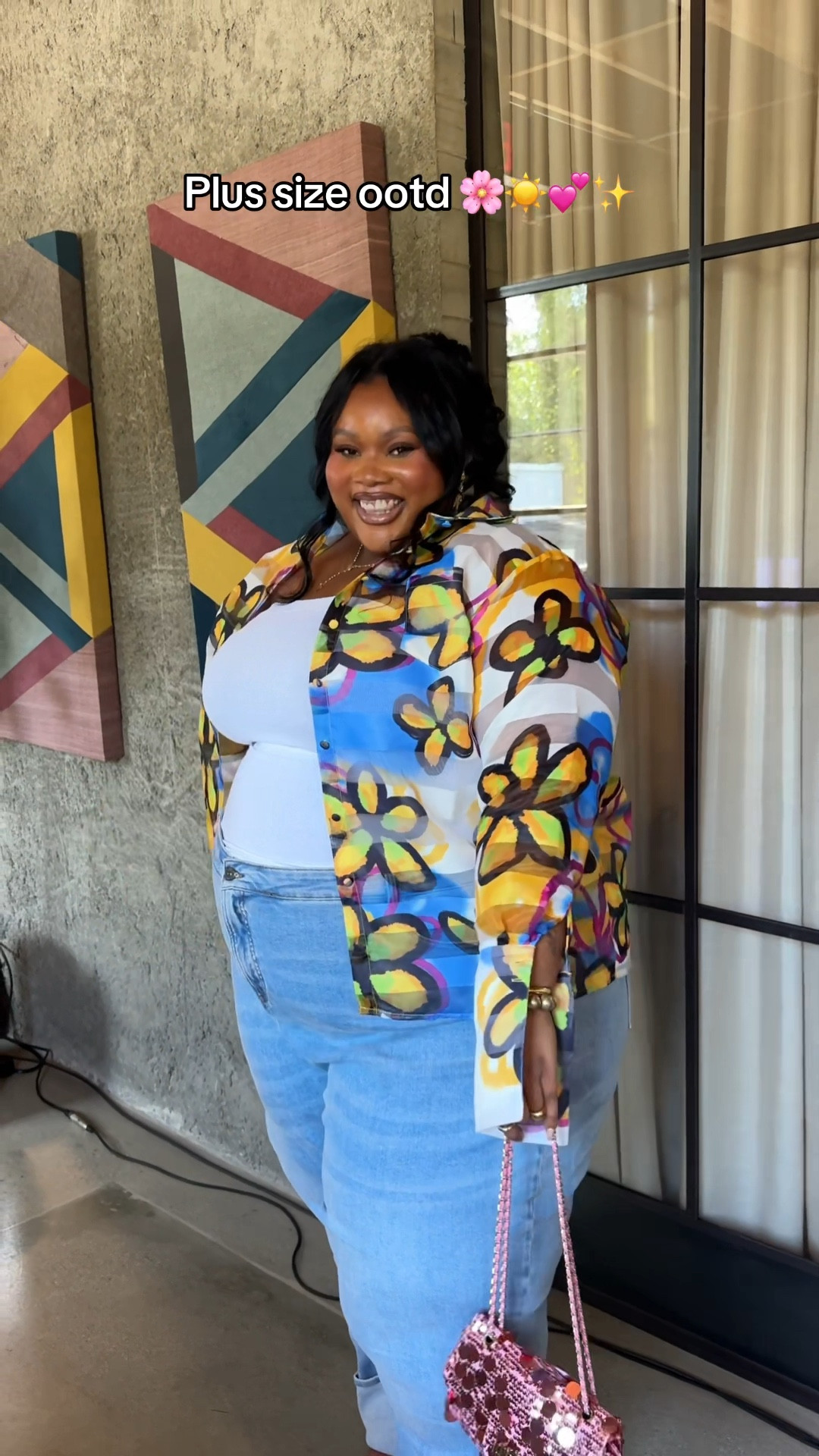 Cute and casual summery ootd! 
Summer outfit, plus size , plus size outfit, plus size jeans, summer outfits. 

#LTKShoeCrush #LTKStyleTip #LTKPlusSize