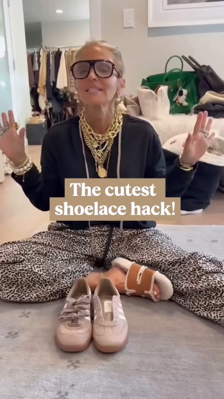 The cutest shoelace lace hack 🎀 

 #LTKStyleTip #LTKShoeCrush