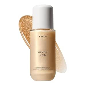 PHLUR Beach Skin Shimmering Body Oil, 4 Fl Oz – Coconut, Vanilla & Sandalwood Scented Body Oil ... | Amazon (US)