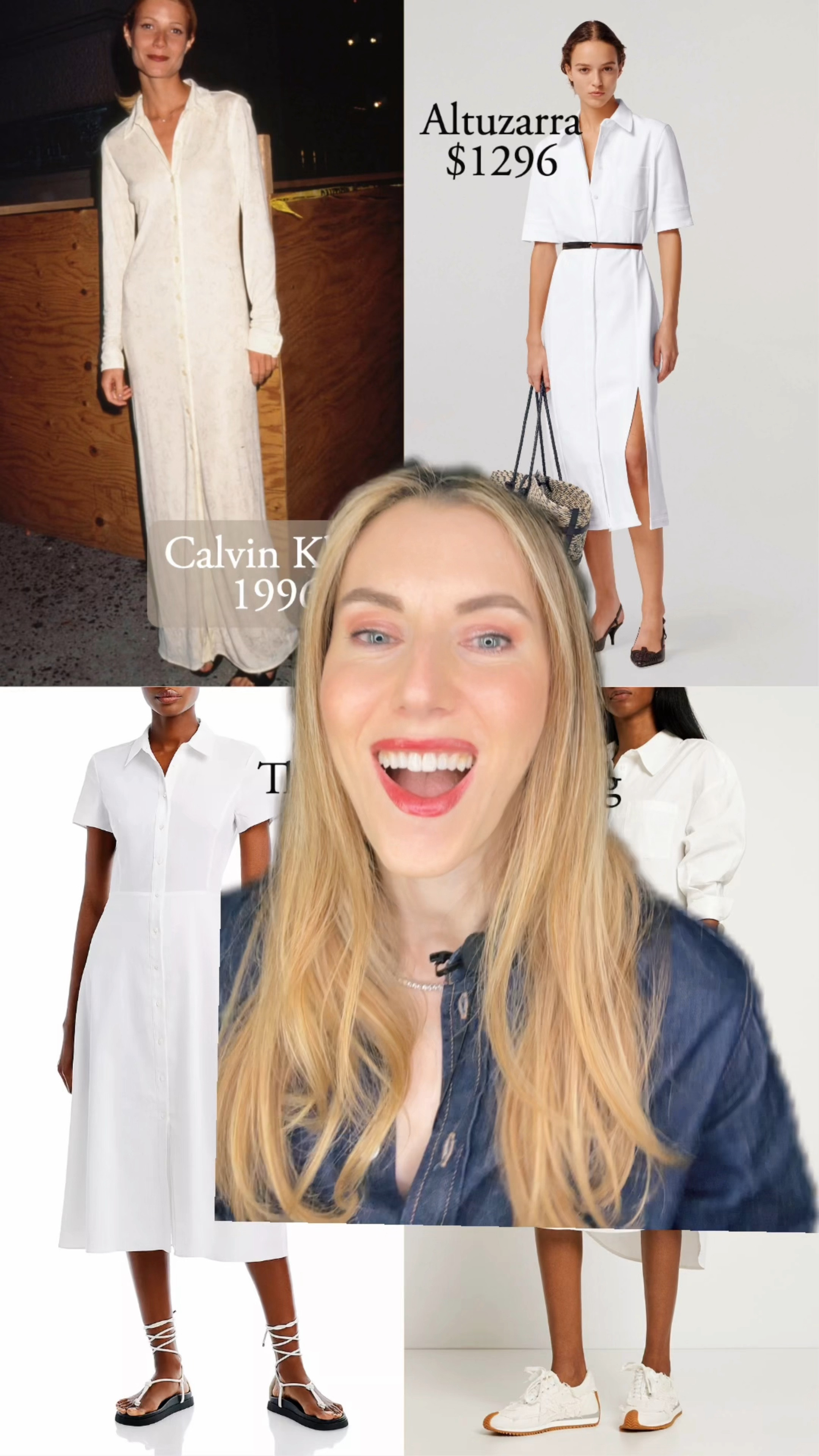 I’m all for quiet luxury, but without your wallet screaming at you. Shirt dresses from The Row are about $2000. I actually prefer other ones that are easier to wear (ahem, look more flattering).

#LTKSeasonal #LTKFind #LTKstyletip