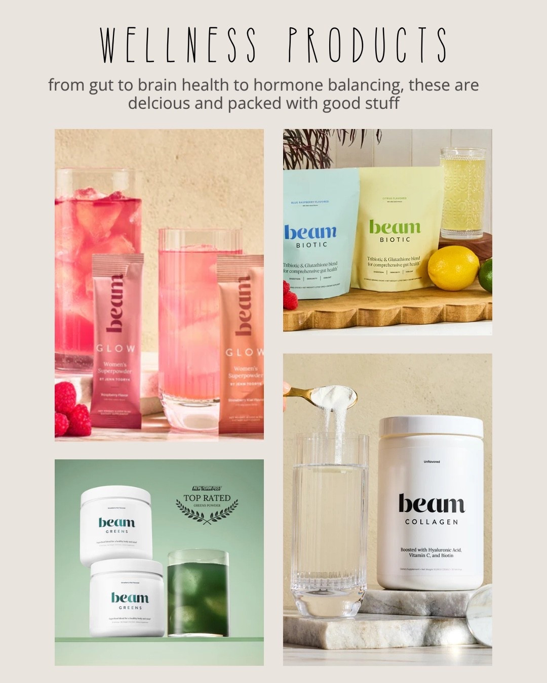 current fav wellness products from @Beam especially as a woman over 40  

#LTKOver40 #LTKActive #LTKselfcare