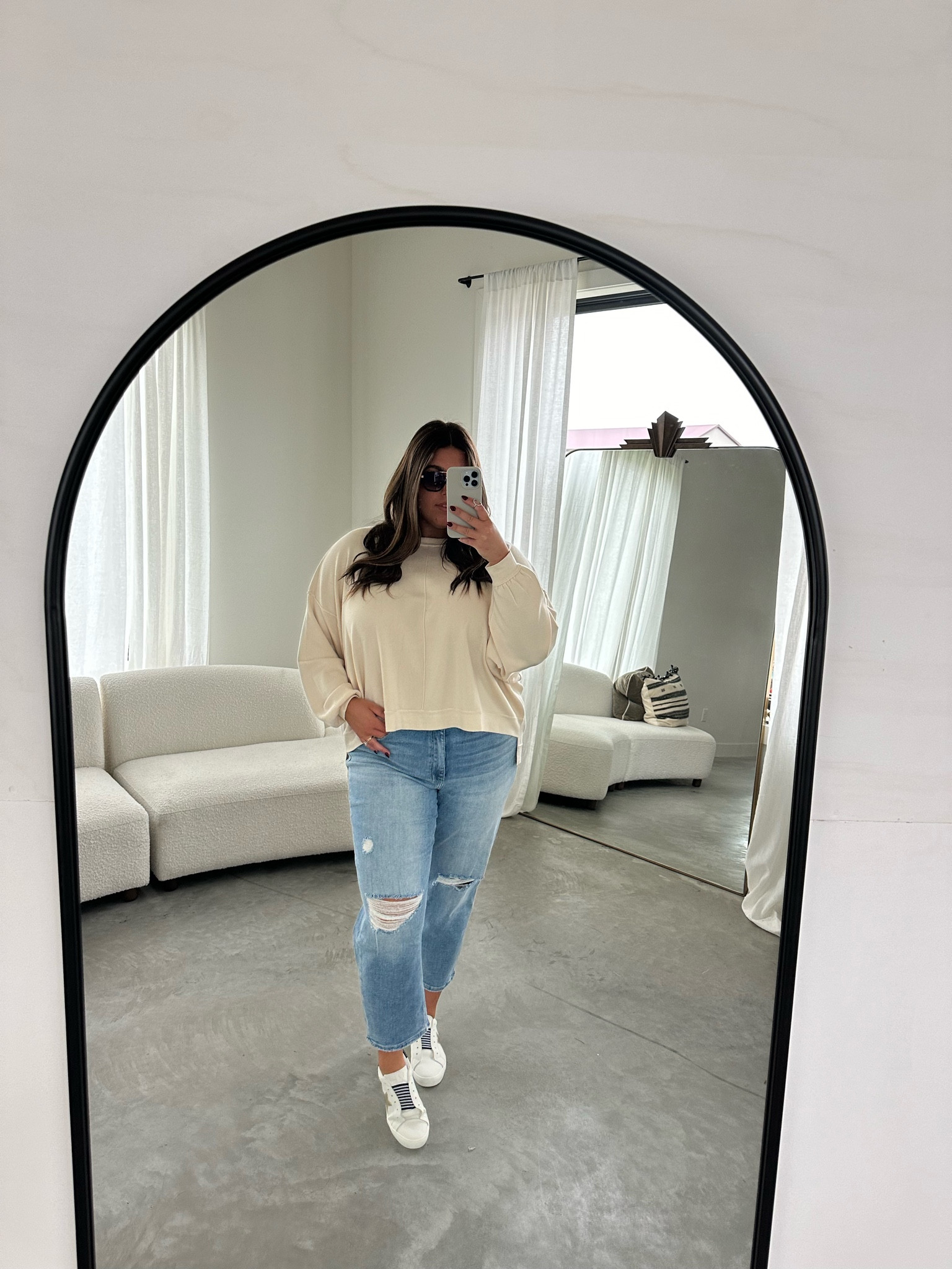 2X top
18W denim 
SHOP FALL LOOKS: code KAYLEE15 % off

#LTKFallSale #LTKStyleTip #LTKPlusSize