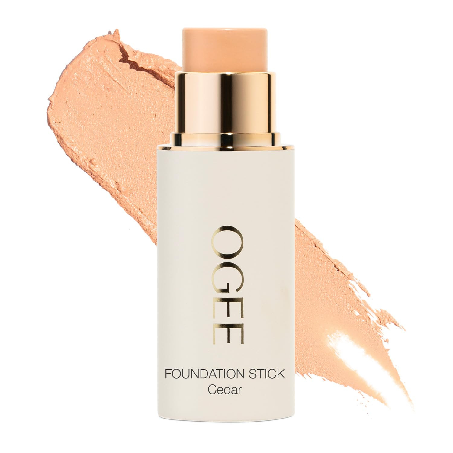 Ogee Sculpted Complexion Foundation Stick (Cedar 1.20C - Fair, Pink-Beige Undertones) Full Covera... | Amazon (US)