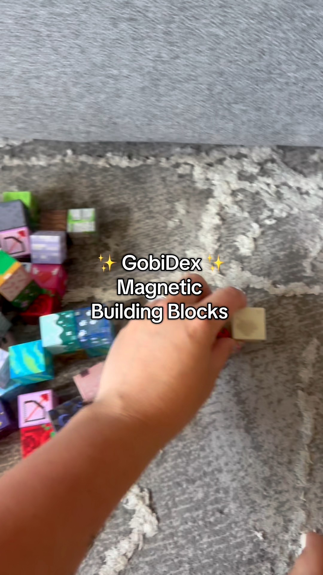 GobiDex Cubes HANDS DOWN A BUILT IN BABYSITTER #gobidexcubes #magneticblocks #buildingblocks #kidstoys #magneticcubes 

#LTKFamily #LTKKids #LTKFindsUnder100
