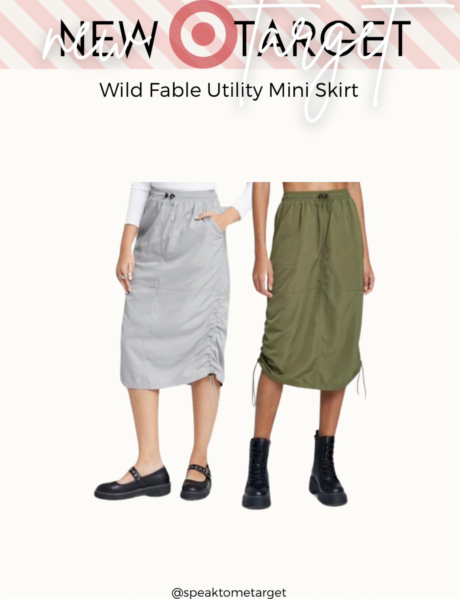 New Wild Fable utility skirt now at Target 

#LTKfindsunder50 #LTKstyletip