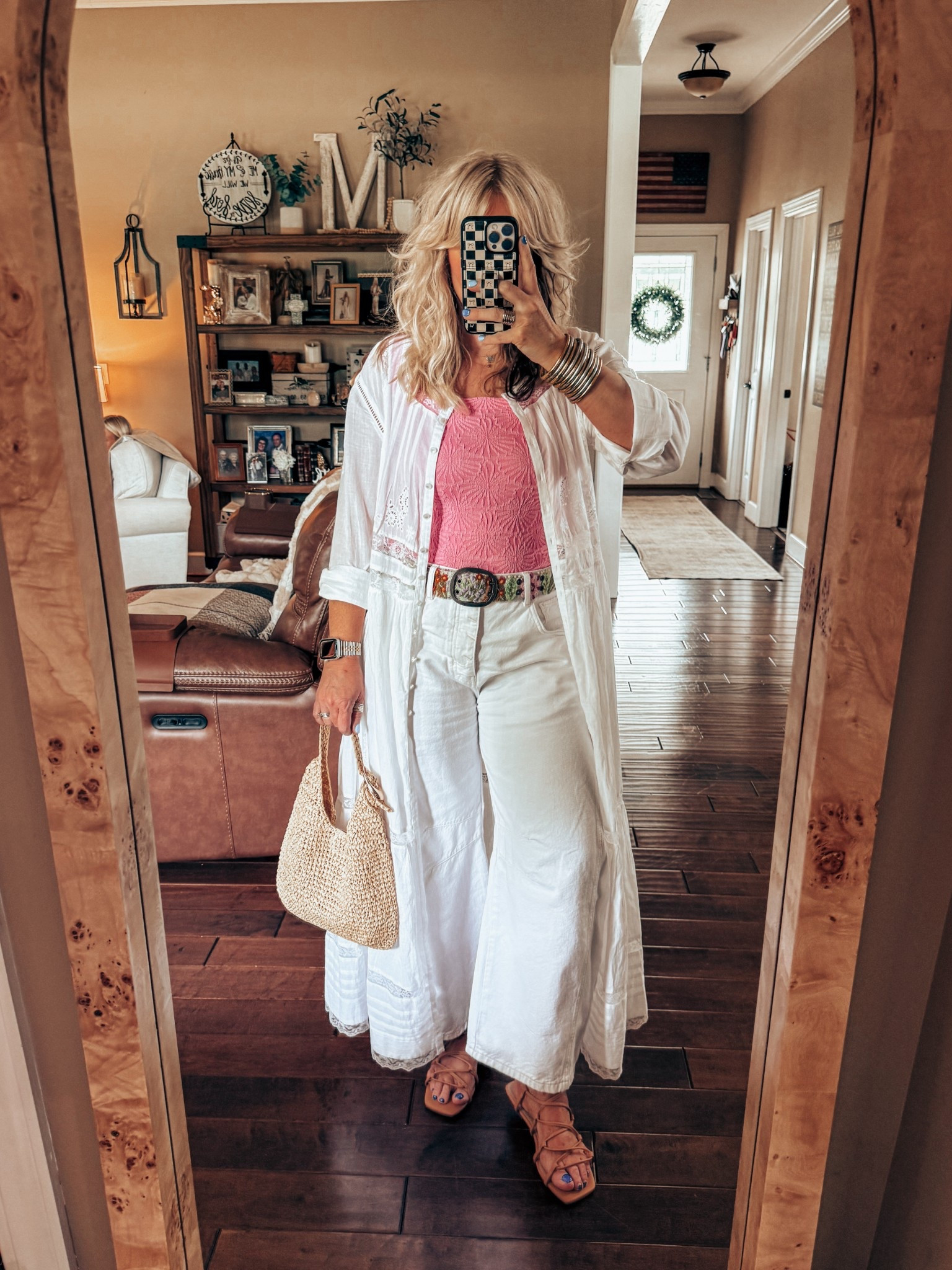 My Sunday fit ✨
Tank - M
Maxi top - M
Jeans - true to size 
Sandals - true to size 

#LTKOver40 #LTKStyleTip #LTKItBag