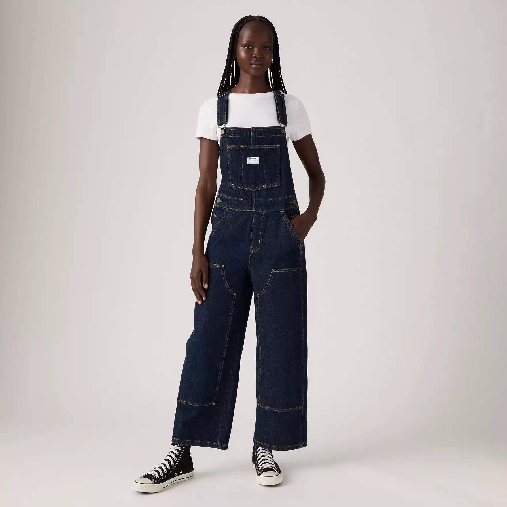 Baggy Highwater Women's Overalls - Dark Wash | Levi's® US | Levi's US